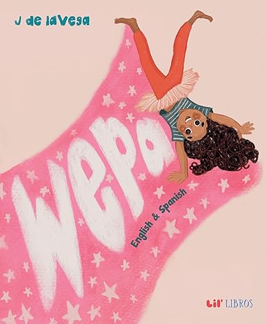 Book cover of Wepa with illustration of girl doing a somersault