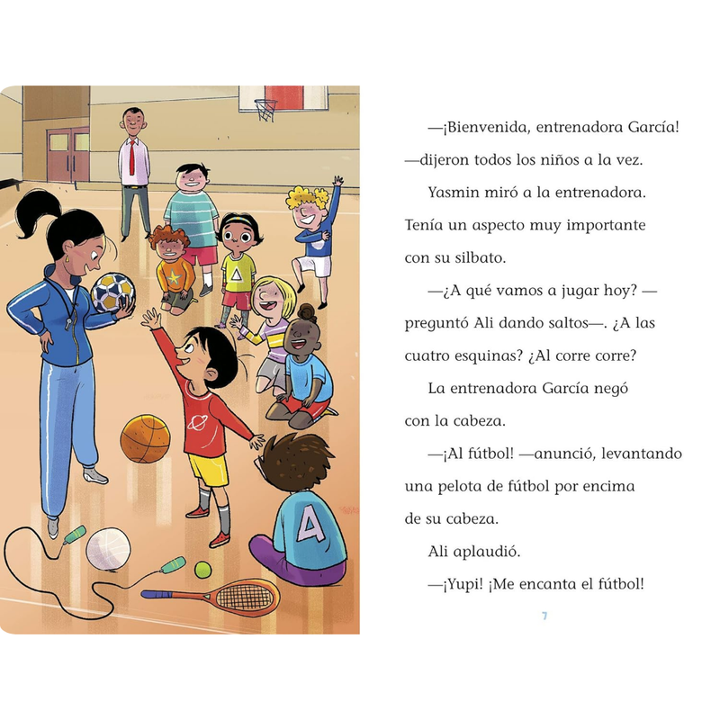 Yasmin, la estrella de fútbol