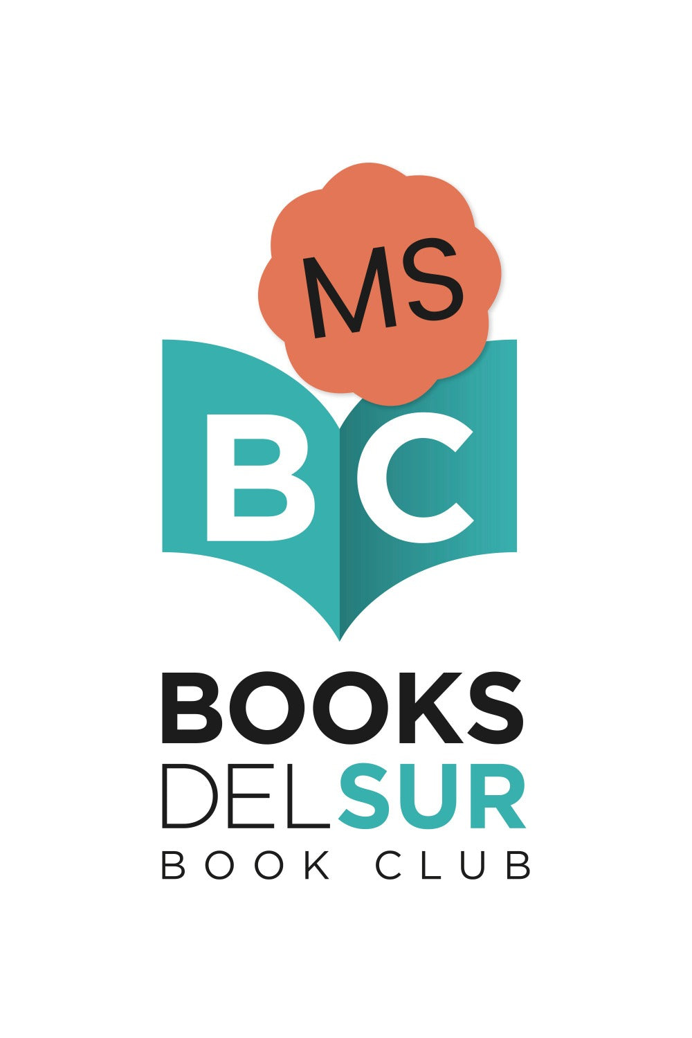 Image of Books Del Sur middle school book club set logo