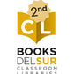 Image of Books Del Sur second grade classroom libraries logo.