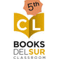 Image of Books Del Sur fifth grade classroom library logo.